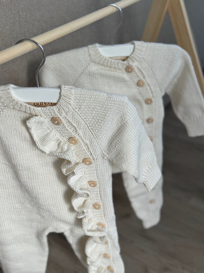 Boxpakje met ruffles van biologisch katoen