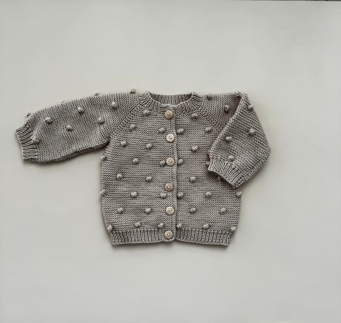 Vest met pompons van biologisch katoen